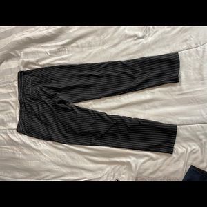 Black and white pants
